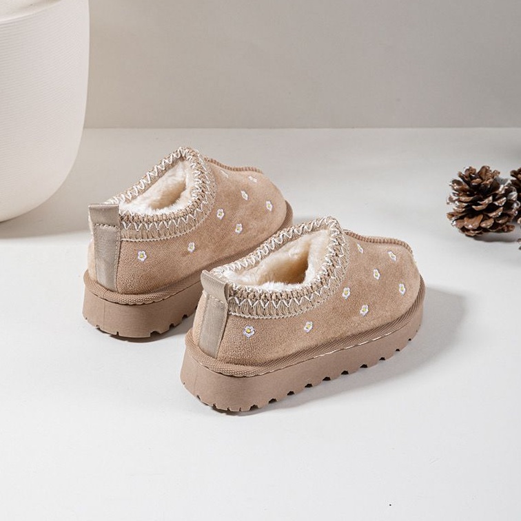 meisjes sloffen beige
