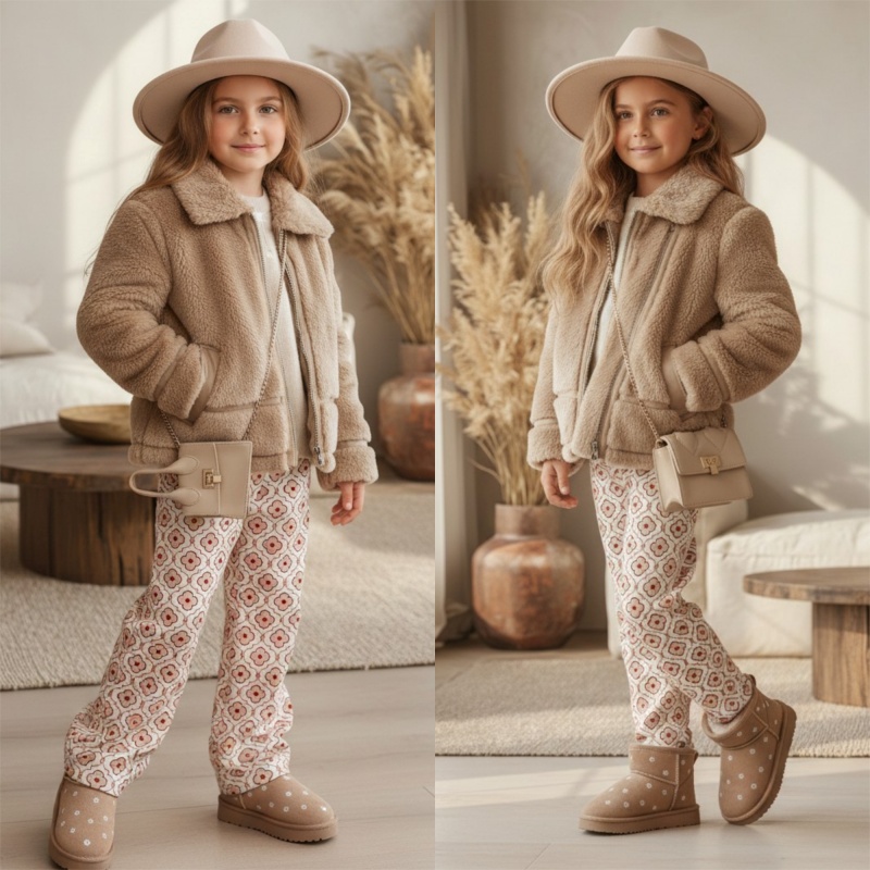 pilot furry jas beige pilot furry jas beige