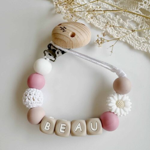 speenkoord naam roze taupe