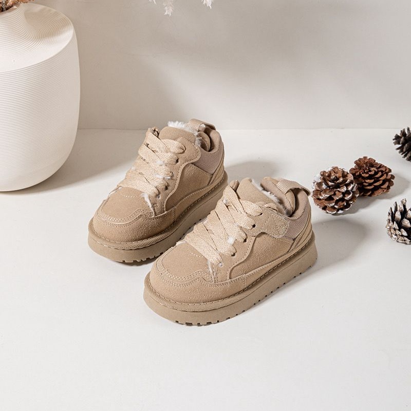 beige winter sneaker