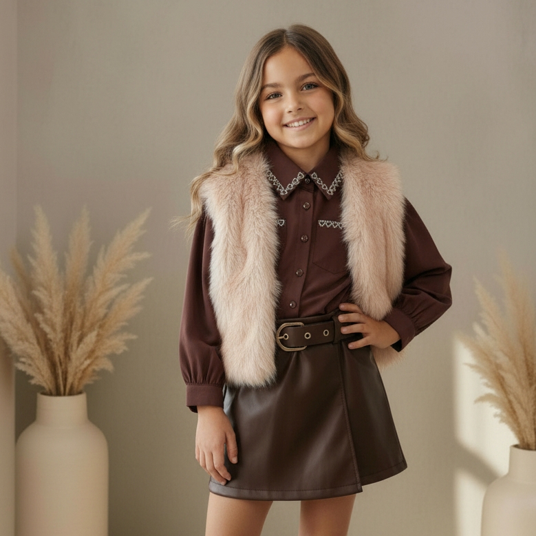 furry gilet camel 3 furry gilet camel 3