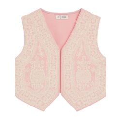 gilet boho roze meisje