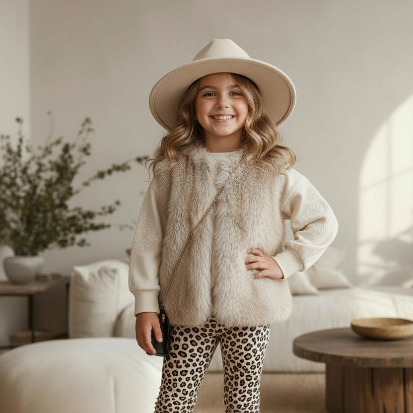 gilet furry gilet furry