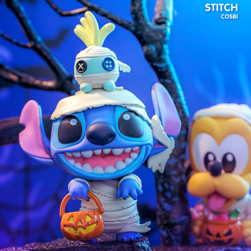 hottoys cosbi disney halloween blindbox stitch