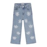 jeans boho bloemen