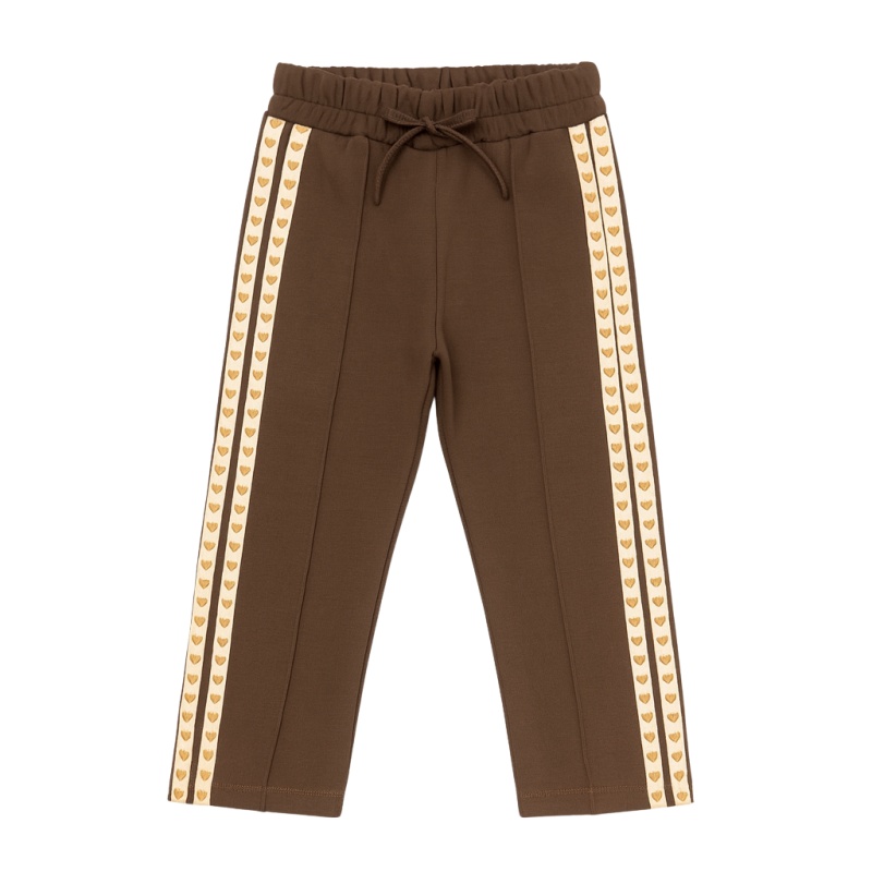jogger meisje bruin hartjes