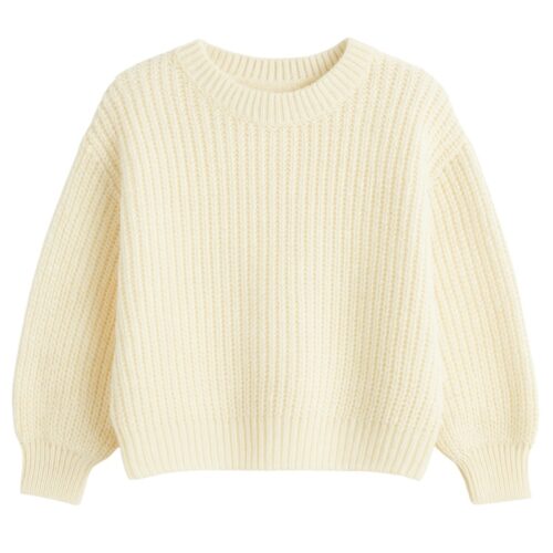 knit sweater ecru meisje