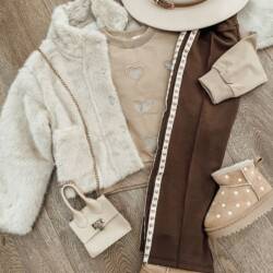 outfit furry jas meisjes