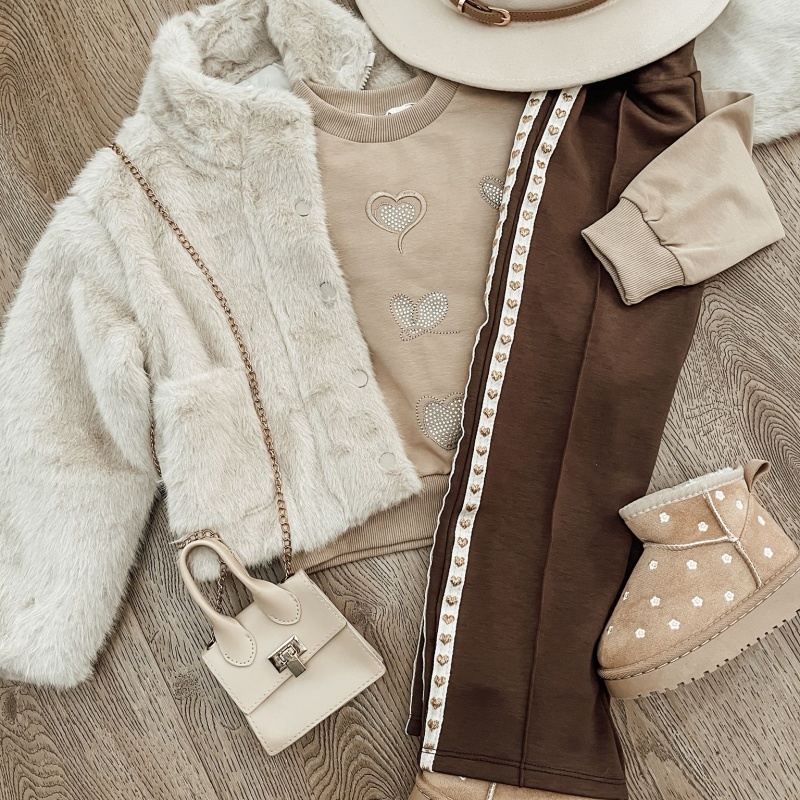outfit furry jas meisjes