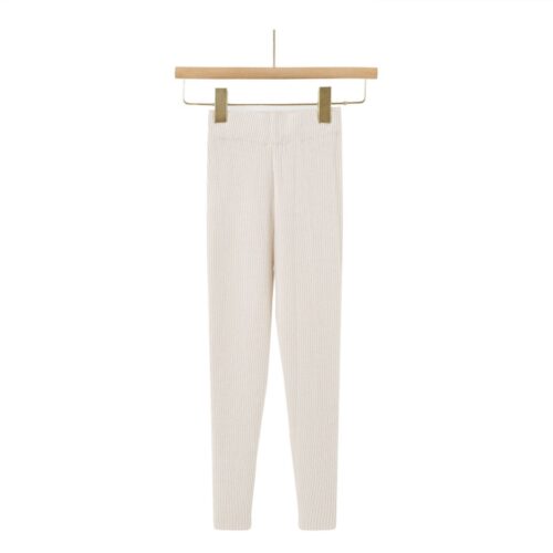rib legging beige meisje
