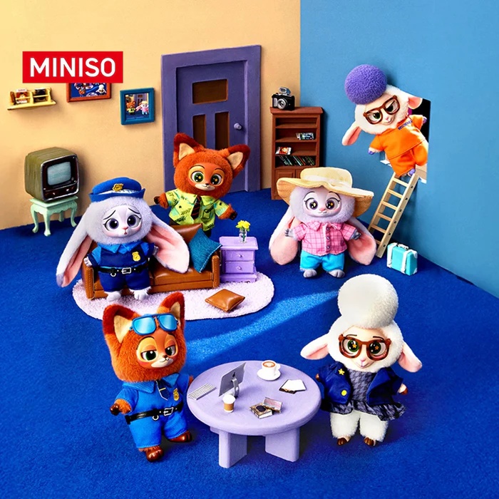zootopia pluche keychain