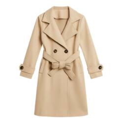 Trenchcoat meisjes beige met warme fleecevoering en ceintuur – maat 98 104 t m 158 164 Trenchcoat meisjes beige met warme fleecevoering en ceintuur – maat 98 104 t m 158 164