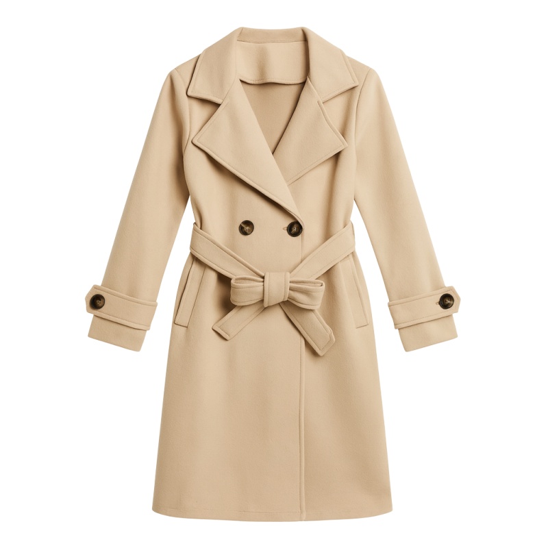 Trenchcoat meisjes beige met warme fleecevoering en ceintuur – maat 98 104 t m 158 164 Trenchcoat meisjes beige met warme fleecevoering en ceintuur – maat 98 104 t m 158 164