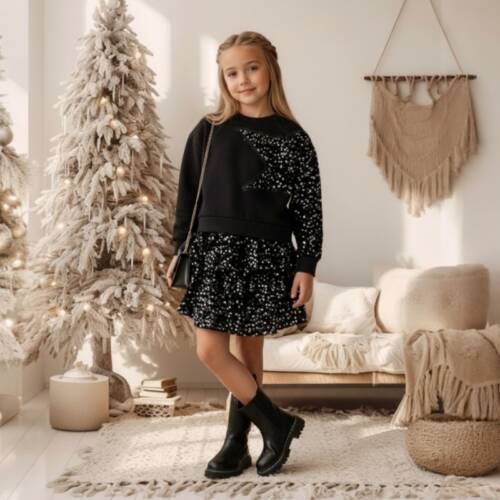 glitter party set zwart 2