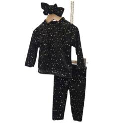 kerst set baby meisjes zwart
