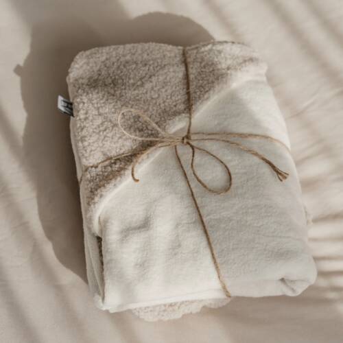 wikkeldeken baby beige ecru 4