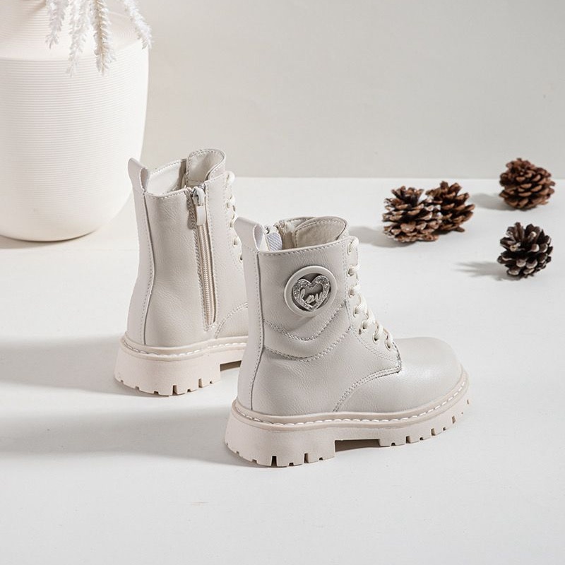 winter heart beige laarsjes