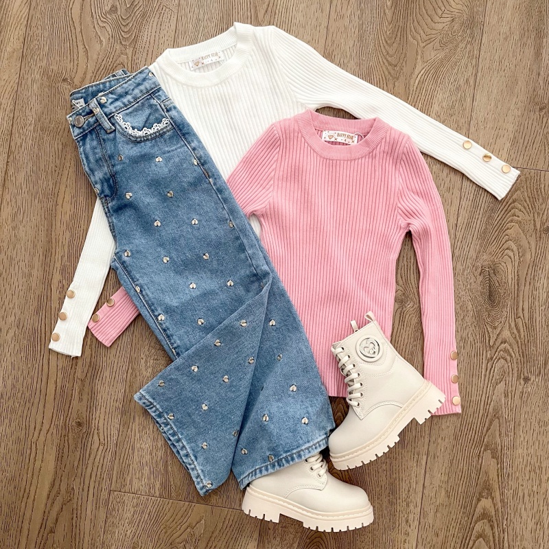 jeans meisjes hartjes 2