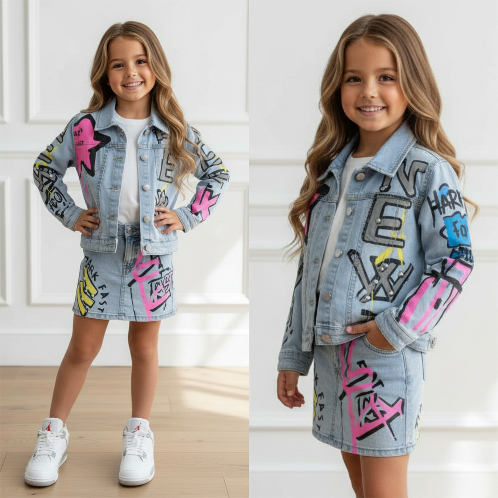 Denim setje met dino's🦖🦕, Dit setje is zo leuk! Ik kwam hem tegen in de Zeeman vandaag en ik baal dat de maat van mijn zoontje niet beschikbaar was., #kidsfashion , #kidswear , #kidsclothes