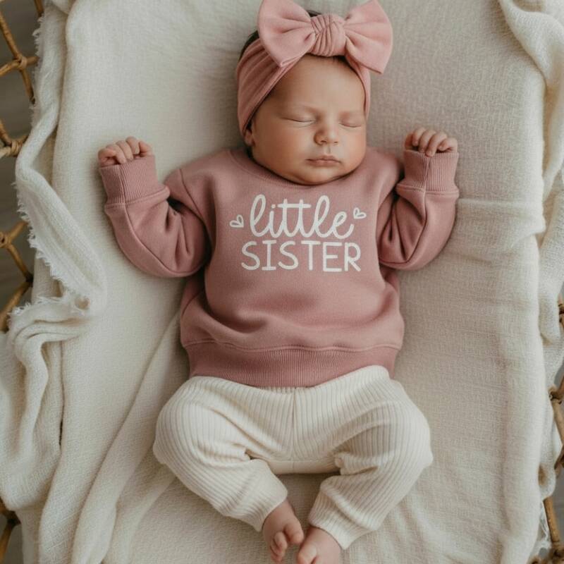 Meisjes sweater Little Sister