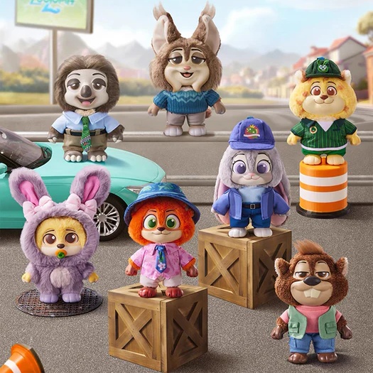blindbox zootopia2 daily life