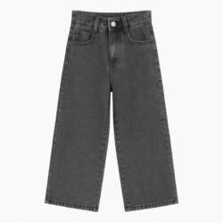 jeans widefit grijs zwart jeans widefit grijs zwart