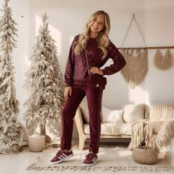 kerstset bordeaux meisjes