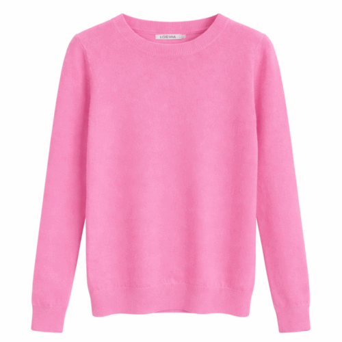 roze meisjes fijngebreide longsleeve (3)