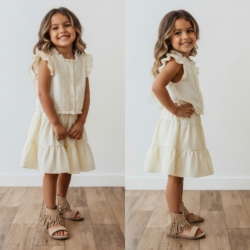 2 delige zomerset meisje