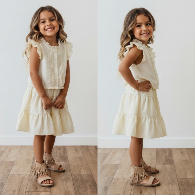 2 delige zomerset meisje