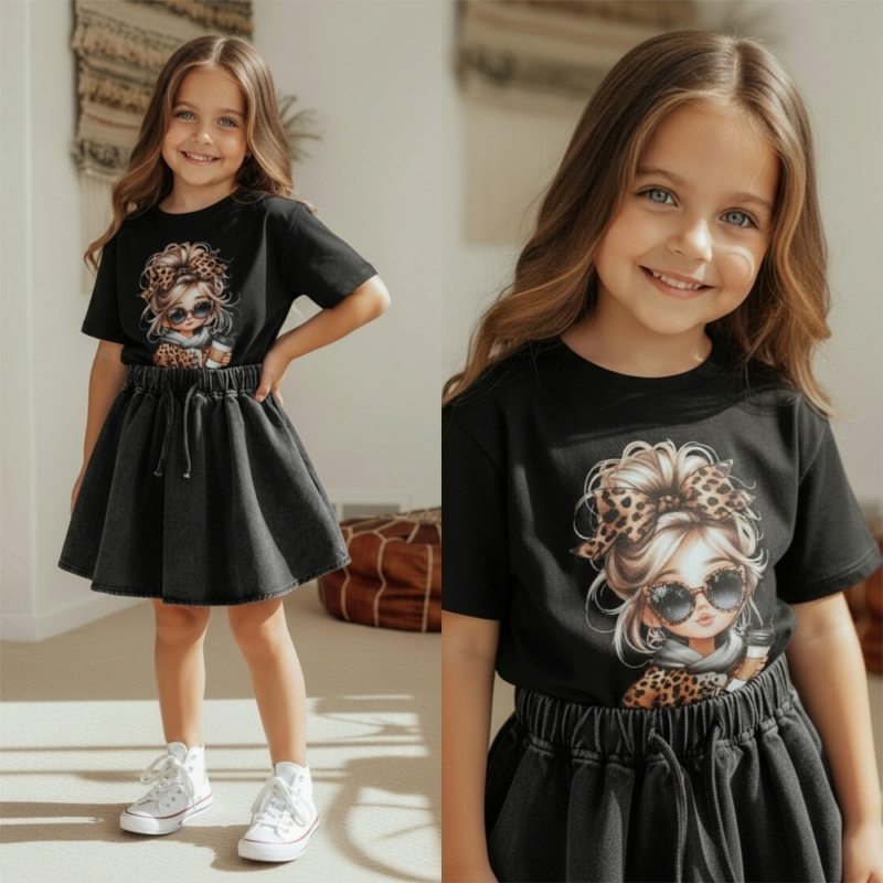 black-chic-girl-t-shirt-meisjes