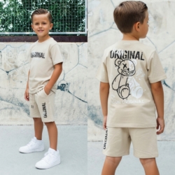 Icon Original jongens zomerset teddy street – Beige