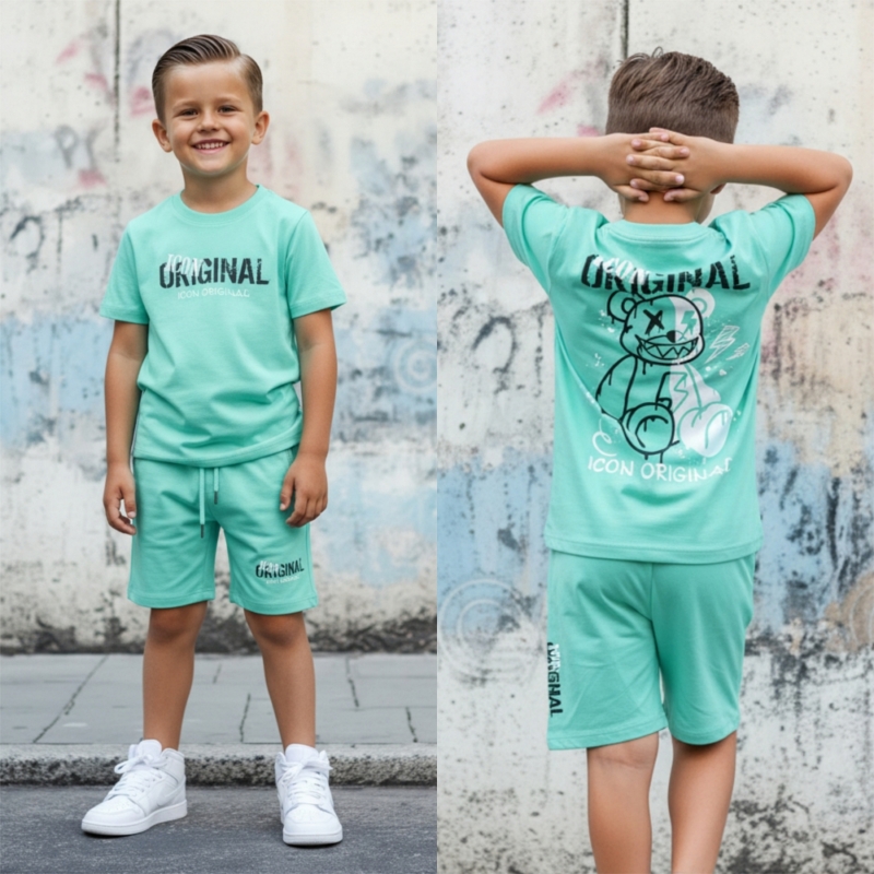 Icon Original jongens zomerset teddy street – Mint