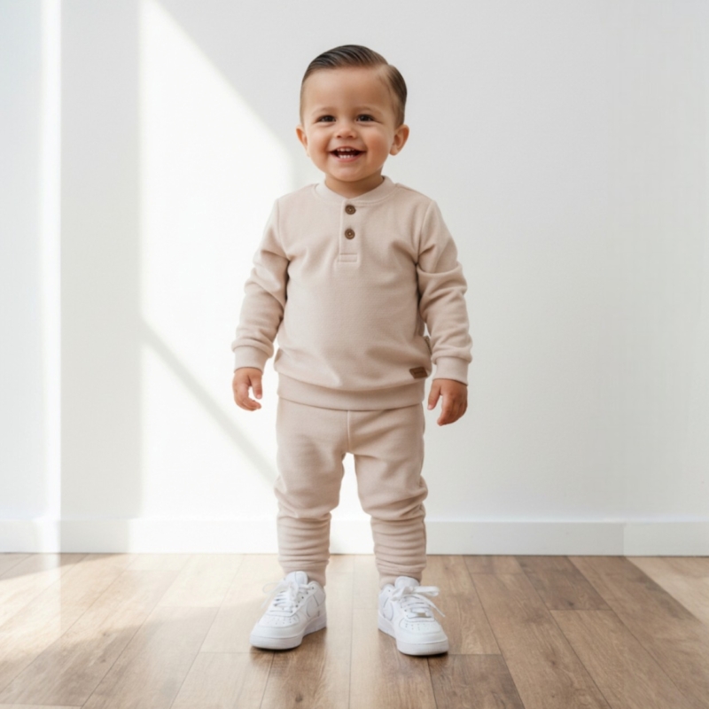 Soft Sand Lounge Set jongens beige