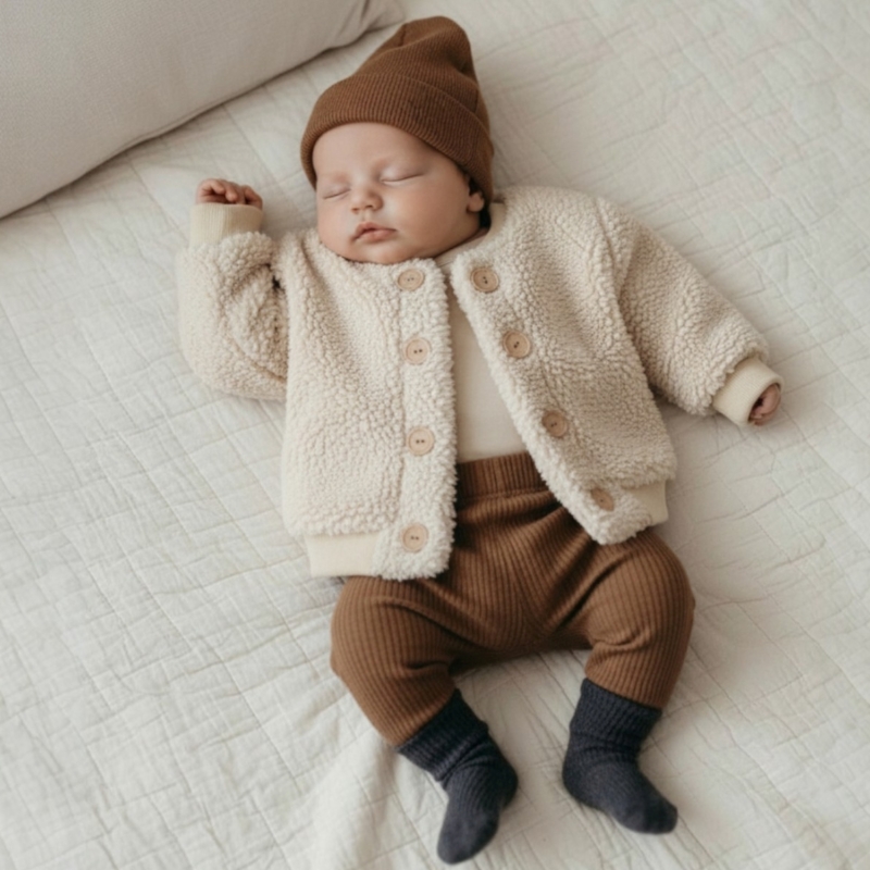 baby teddy jasje beige