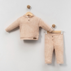 babyset kleuters beige zand