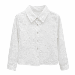 broderie blouse wit meisje broderie blouse wit meisje