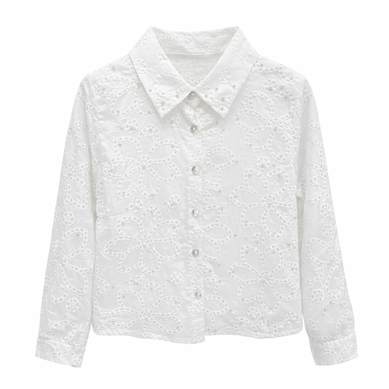 broderie blouse wit meisje broderie blouse wit meisje