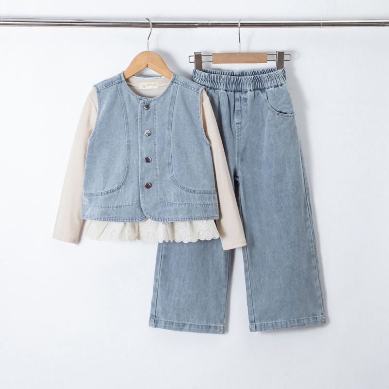 denim set blauw denim set blauw