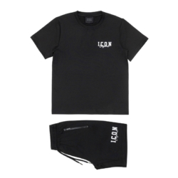 icon set zwart jongens auto