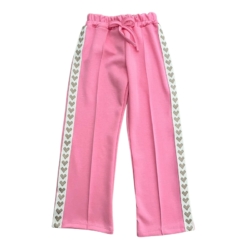jogger hartjes fel roze