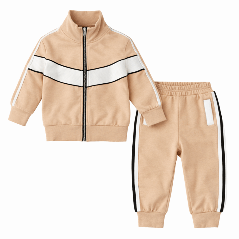 jongens joggingpak beige wit 2 jongens joggingpak beige wit (2)
