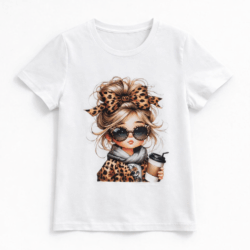 meisje t shirt wit zomer