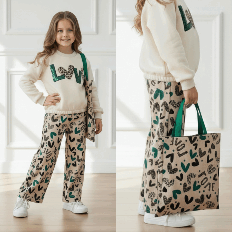 meisjes love hartjes set