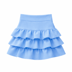 meisjes ruffle rokje blauw meisjes ruffle rokje blauw
