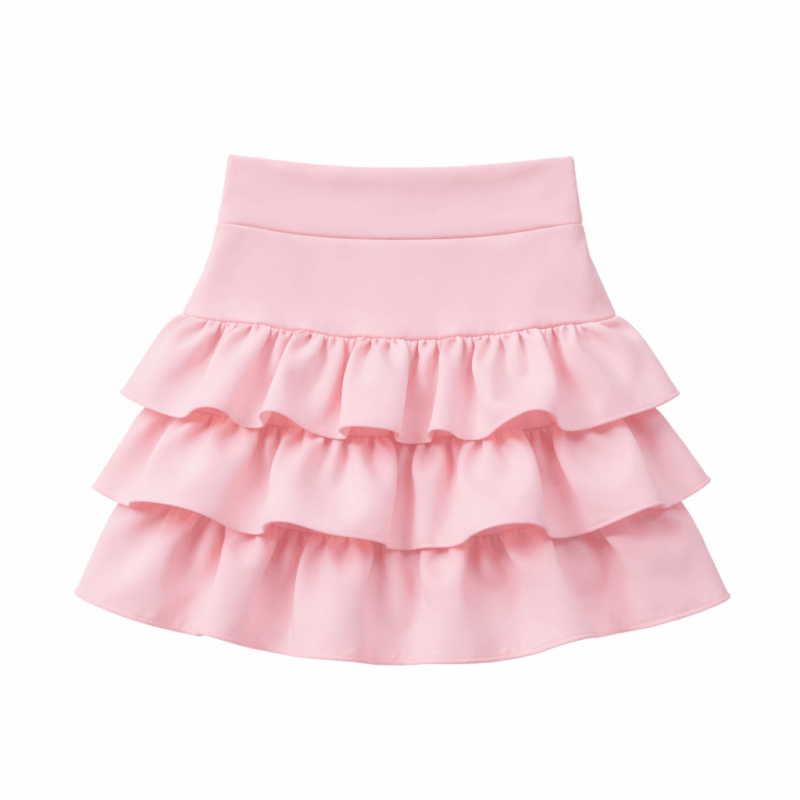 meisjes ruffle rokje roze meisjes ruffle rokje roze