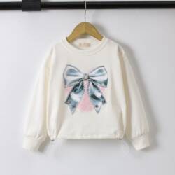 meisjes sweater met strik meisjes sweater met strik