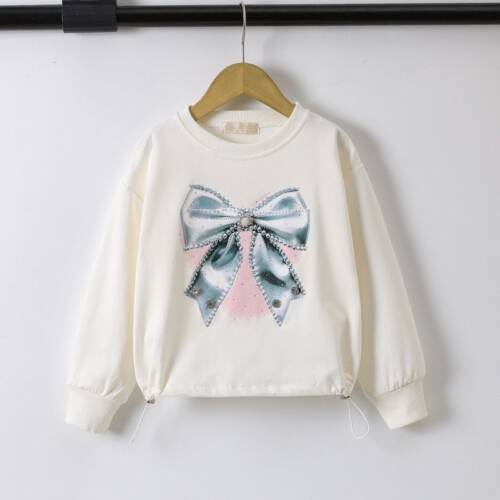 meisjes sweater met strik