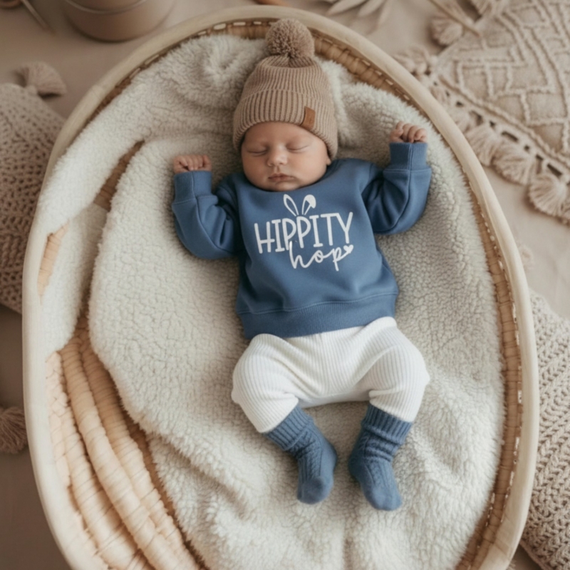 paassweater hippity hop katoen (1)