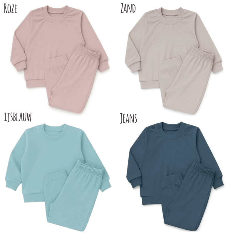 pyjama kleuren